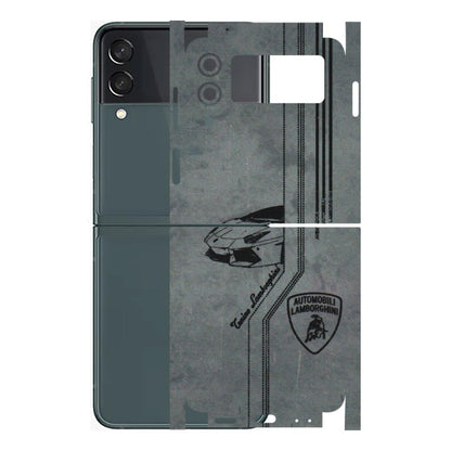 Samsung M/F/Note/Flip and C Phone Skins (All Models) - New Lamborgini Aventador - 3D Embossed Finish (L-321) Samsung Galaxy Z Flip 3 (5G)