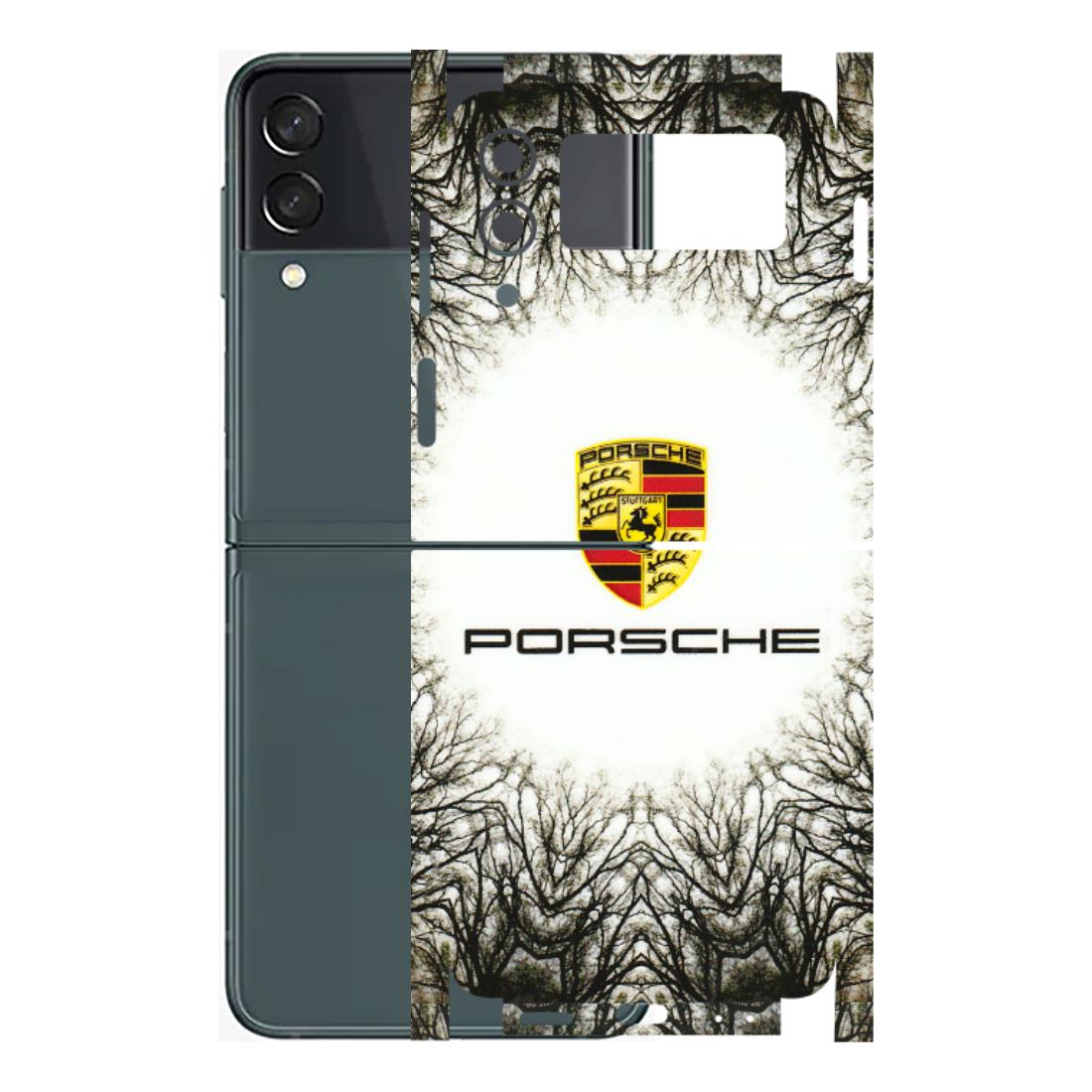 Samsung M/F/Note/Flip and C Phone Skins (All Models) - Porche Classic - 3D Embossed Finish (L-51) Samsung Galaxy Z Flip 3 (5G)