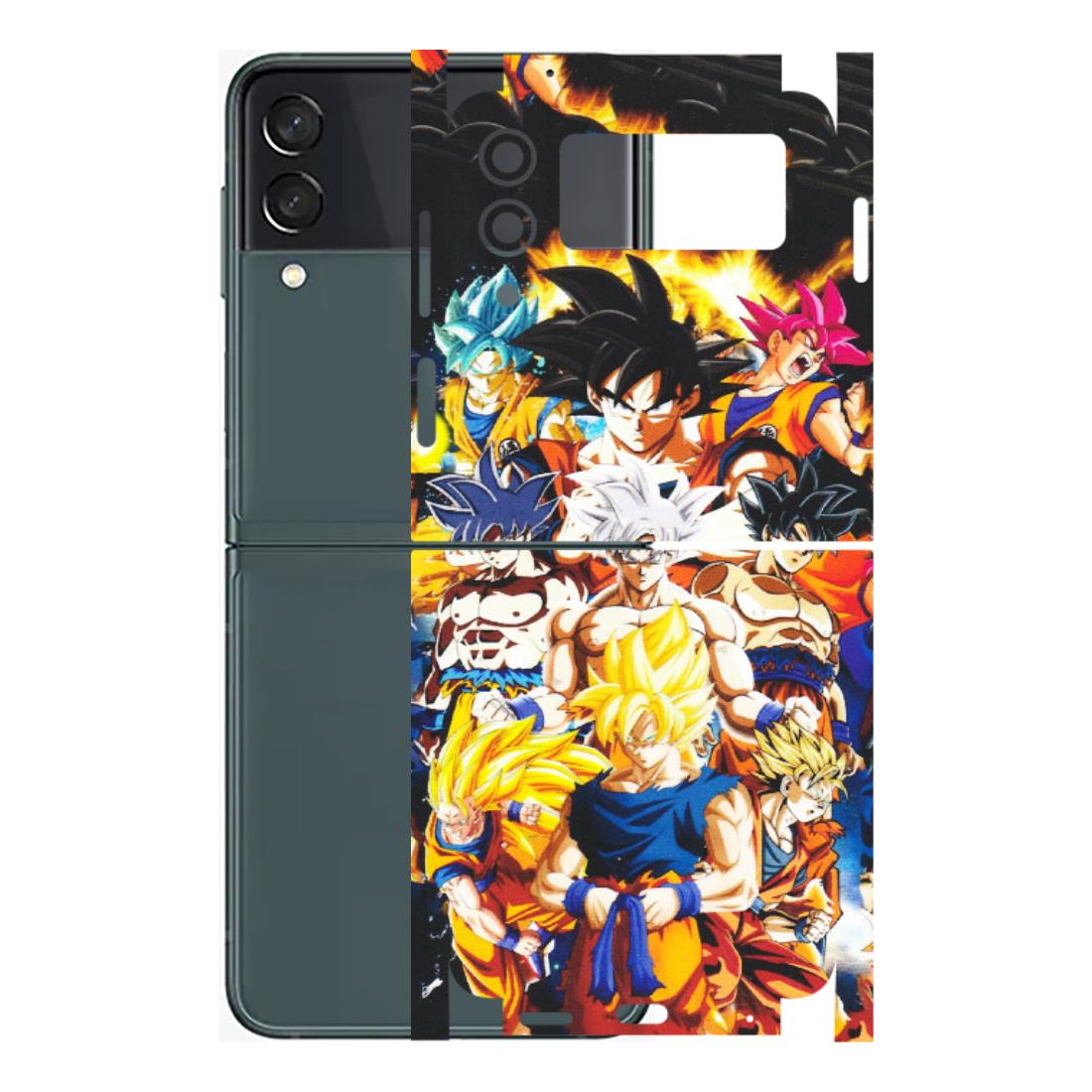 Samsung M/F/Note/Flip and C Phone Skins (All Models) - Ultimate Dragon Ball Z - Matte Finish (M-100) Samsung Galaxy Z Flip 3 (5G)