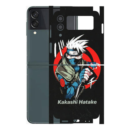 Samsung M/F/Note/Flip and C Phone Skins (All Models) - Naruto Kakashi Hatake Killer - Matte Finish (M-114) Samsung Galaxy Z Flip 3 (5G)