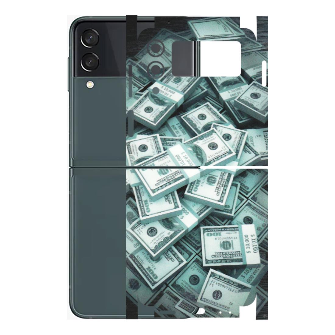 Samsung M/F/Note/Flip and C Phone Skins (All Models) - Hundred Dollar Bill - Matte Finish (M-162) Samsung Galaxy Z Flip 3 (5G)