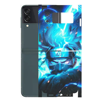 Samsung M/F/Note/Flip and C Phone Skins (All Models) - Naruto Storming Rage - Matte Finish (M-171) Samsung Galaxy Z Flip 3 (5G)