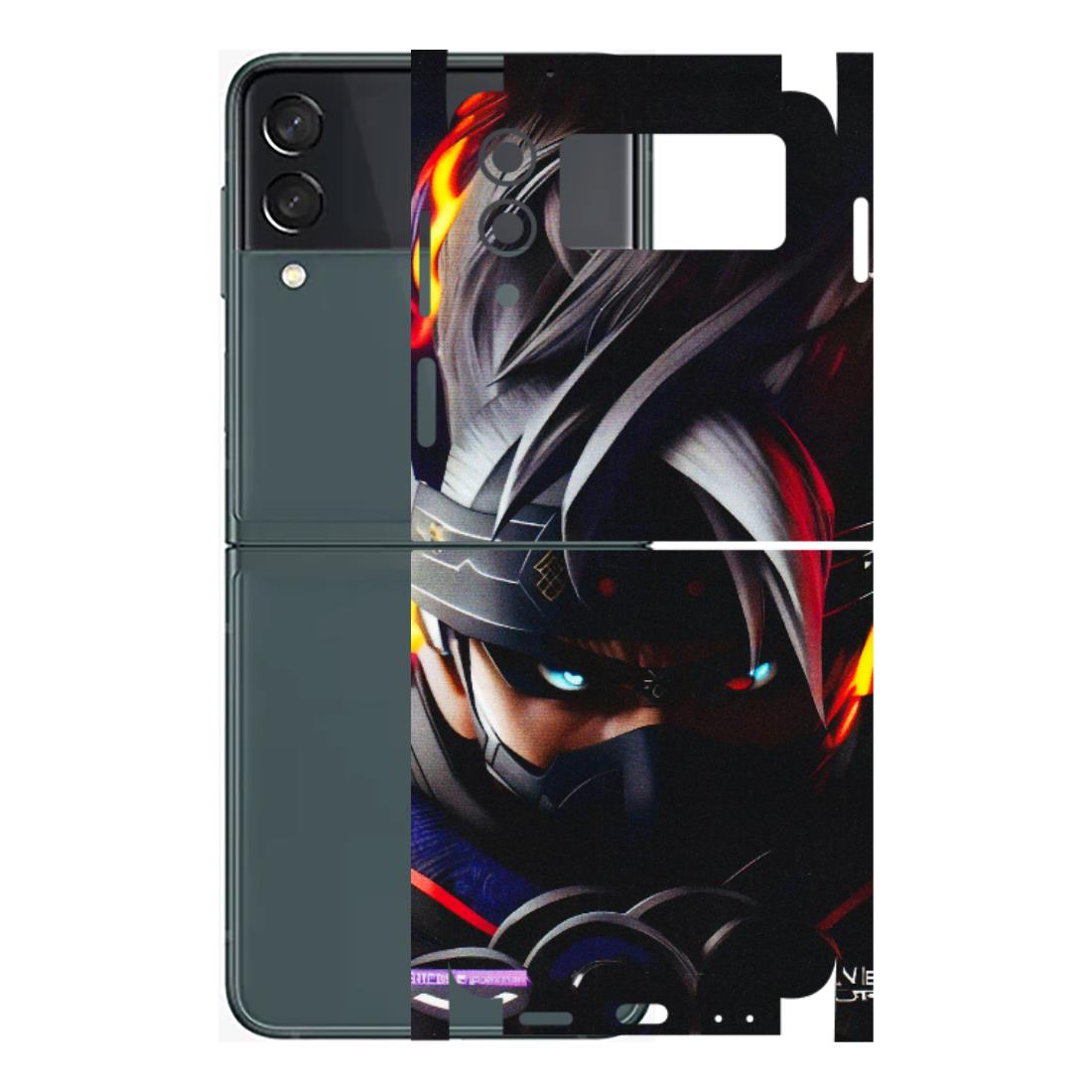 Samsung M/F/Note/Flip and C Phone Skins (All Models) - Nennya Naruto Anime - Matte Finish (M-174) Samsung Galaxy Z Flip 3 (5G)