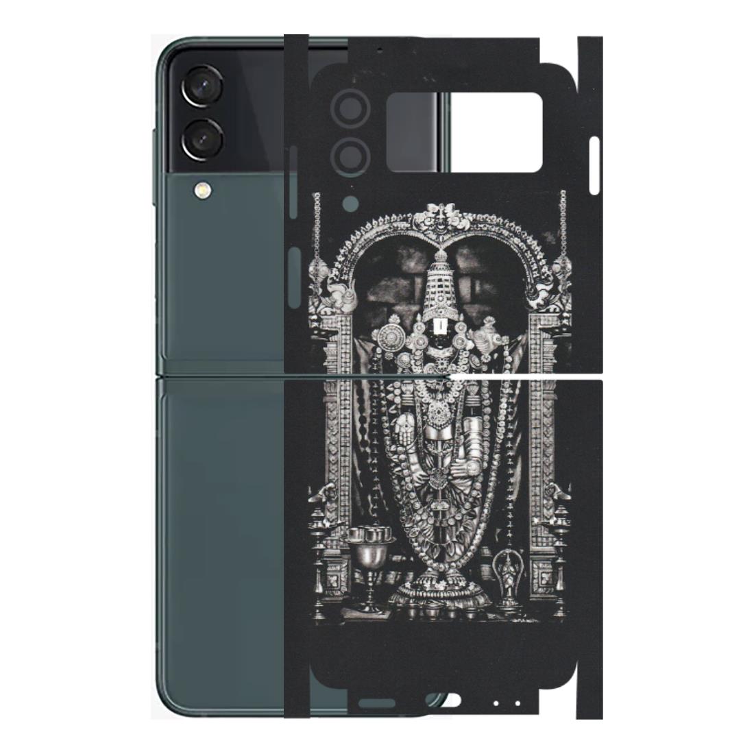 Samsung M/F/Note/Flip and C Phone Skins (All Models) - Jai Balaji - Matte Finish (M-18) Samsung Galaxy Z Flip 3 (5G)