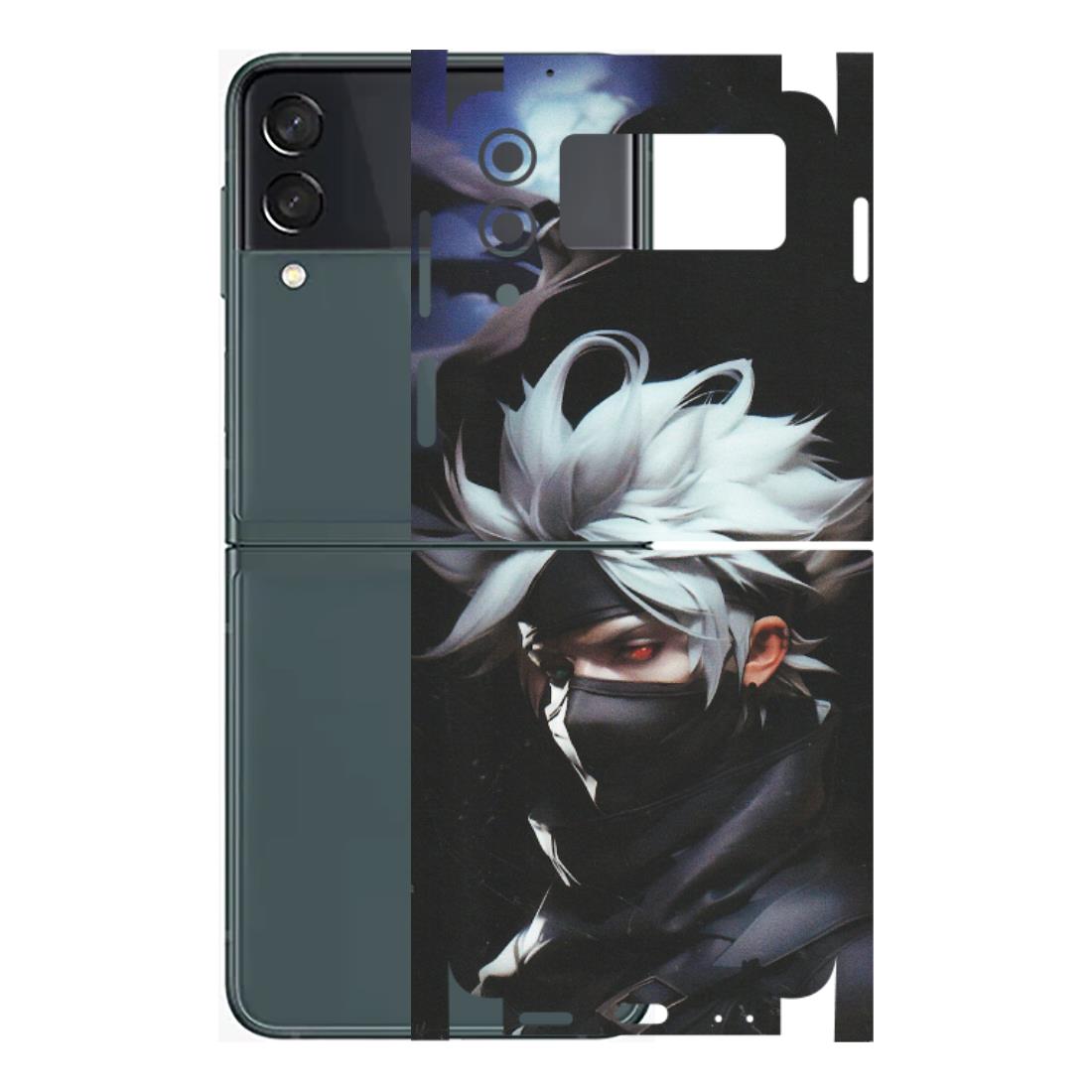 Samsung M/F/Note/Flip and C Phone Skins (All Models) - Ash & Pikachu - Matte Finish (M-26) Samsung Galaxy Z Flip 3 (5G)