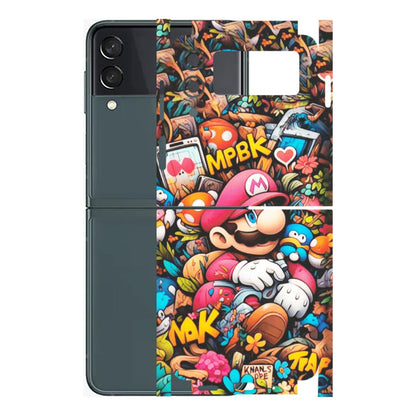 Samsung M/F/Note/Flip and C Phone Skins (All Models) - BMW Logo Performance - Matte Finish (M-27) Samsung Galaxy Z Flip 3 (5G)