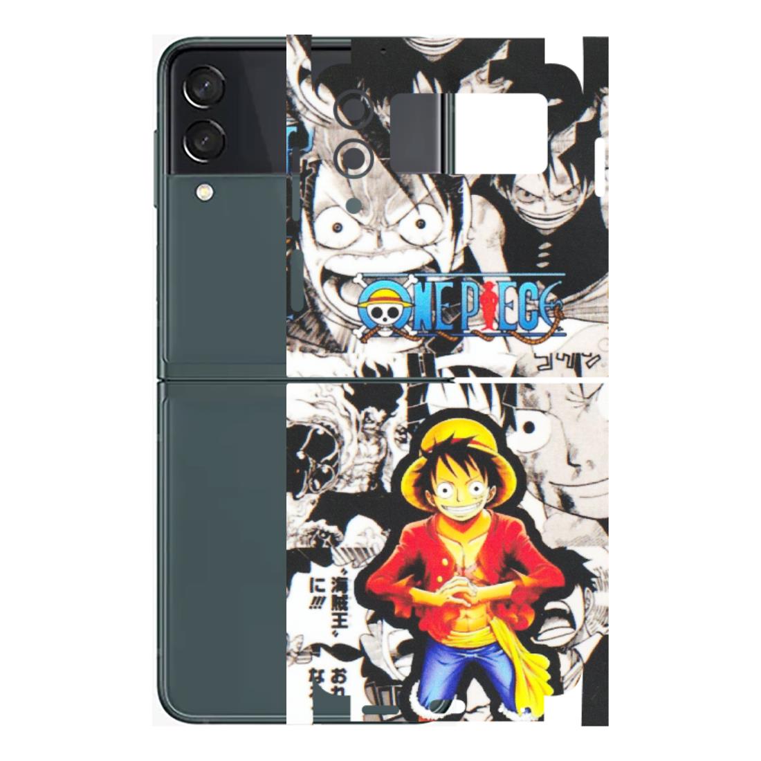 Samsung M/F/Note/Flip and C Phone Skins (All Models) - One Piece B&W - Matte Finish (M-63) Samsung Galaxy Z Flip 3 (5G)