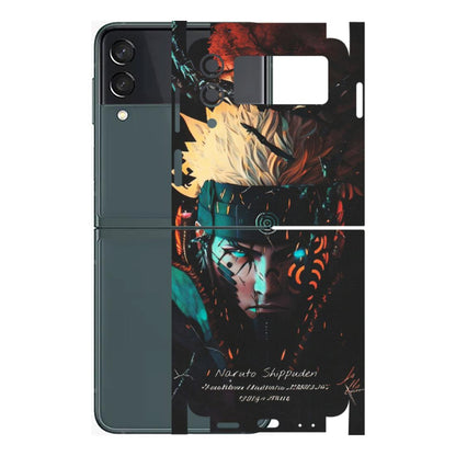 Samsung M/F/Note/Flip and C Phone Skins (All Models) - Naruto Shippuden - Matte Finish (M-76) Samsung Galaxy Z Flip 3 (5G)