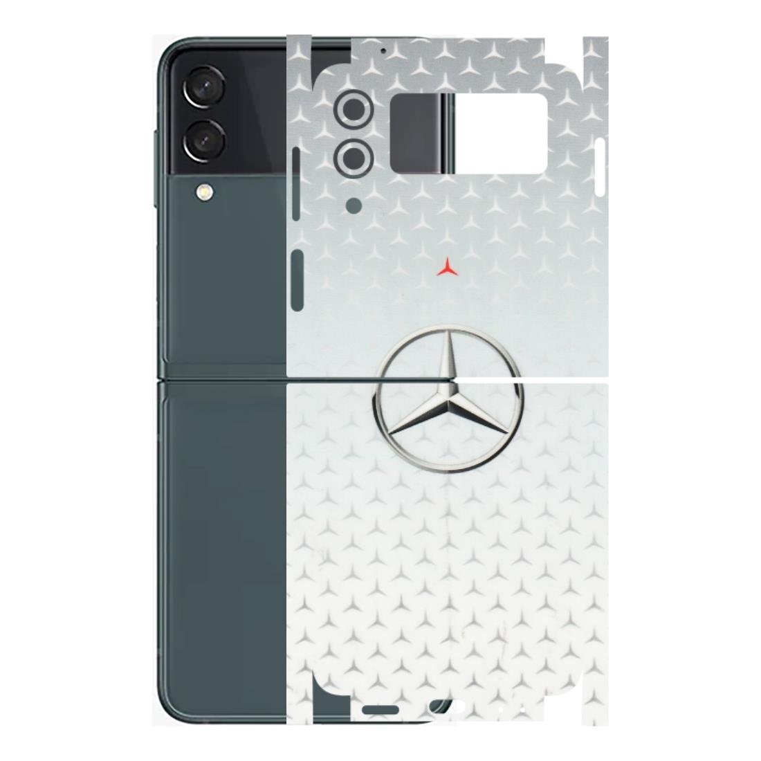 Samsung M/F/Note/Flip and C Phone Skins (All Models) - Mercedes Benz - Transparent Finish (T-10) Samsung Galaxy Z Flip 3 (5G)