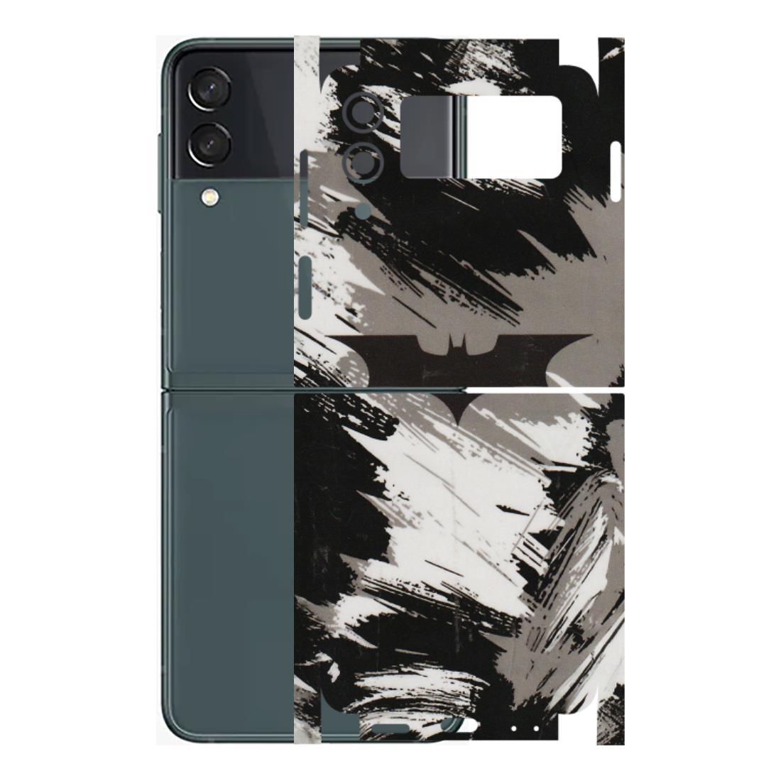 Samsung M/F/Note/Flip and C Phone Skins (All Models) - Batman Fleece DC - Transparent Finish (T-19) Samsung Galaxy Z Flip 3 (5G)