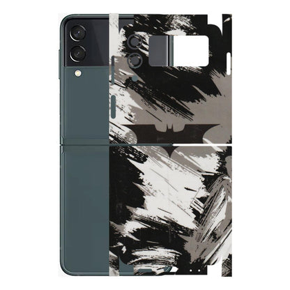 Samsung M/F/Note/Flip and C Phone Skins (All Models) - Batman Fleece DC - Transparent Finish (T-19) Samsung Galaxy Z Flip 3 (5G)
