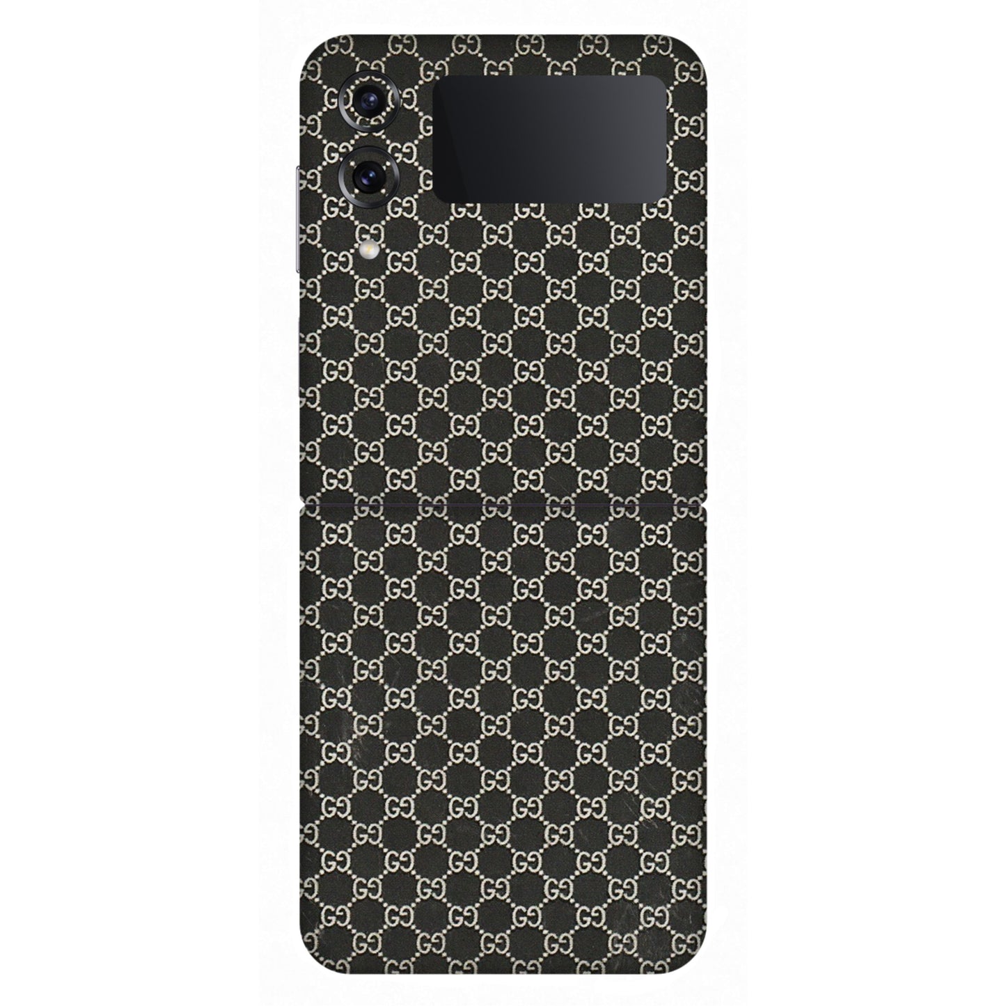 Samsung M/F/Note/Flip and C Phone Skins (All Models) - Black G Print - 3D Embossed Finish (L-109) Samsung Galaxy Z Flip 4