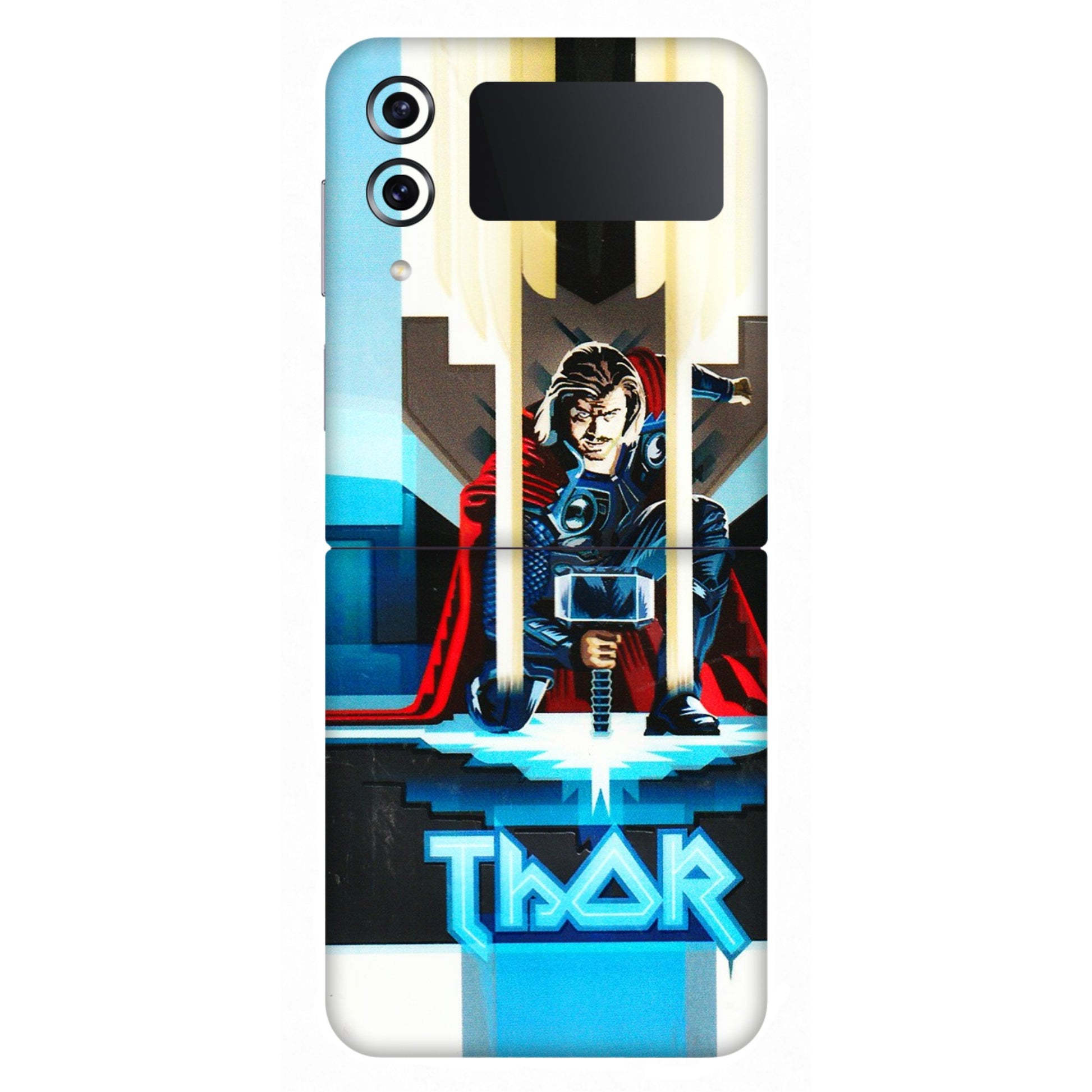Samsung M/F/Note/Flip and C Phone Skins (All Models) - Thor - 3D Embossed Finish (L-137) Samsung Galaxy Z Flip 4