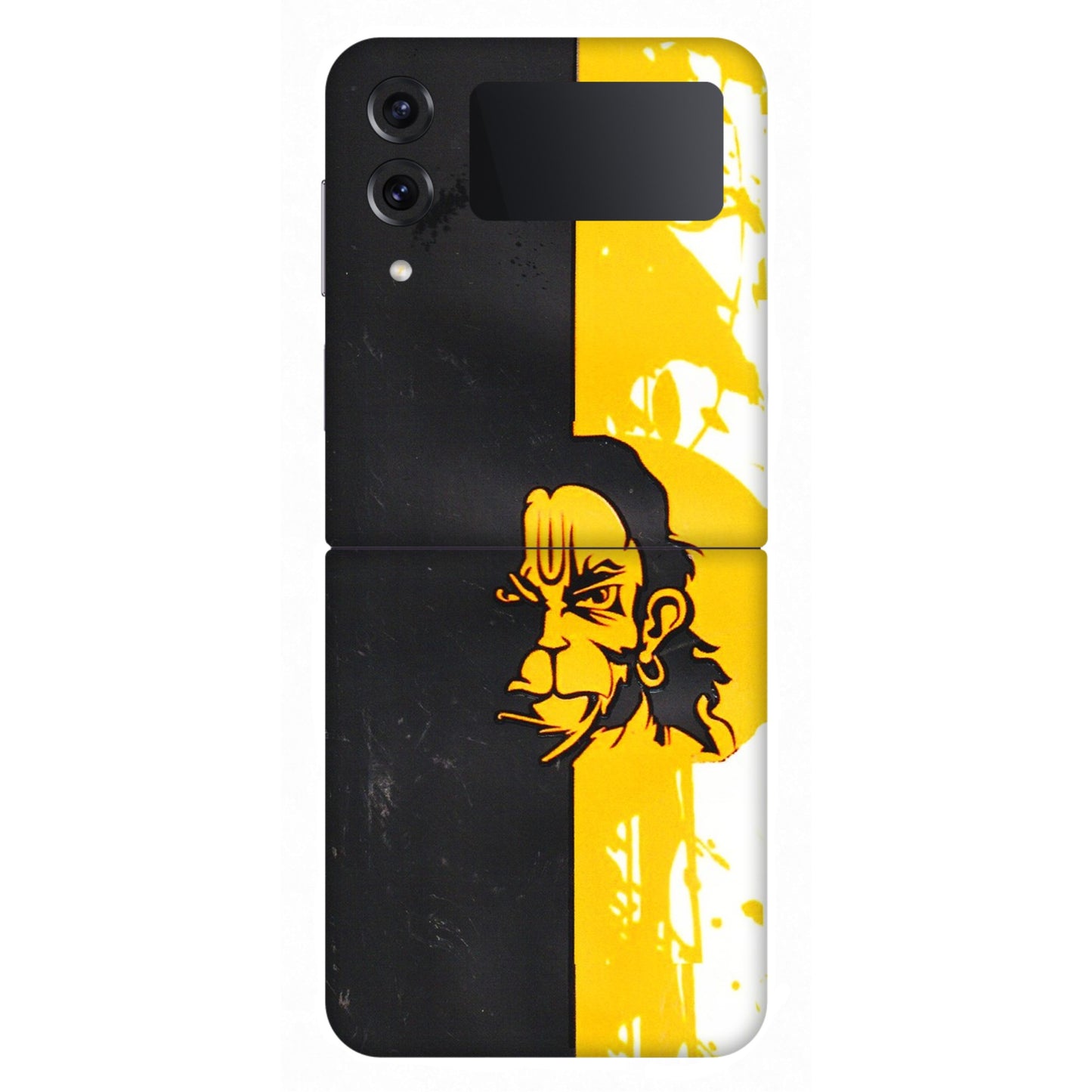 Samsung M/F/Note/Flip and C Phone Skins (All Models) - Bajrangbali - 3D Embossed Finish (L-151) Samsung Galaxy Z Flip 4