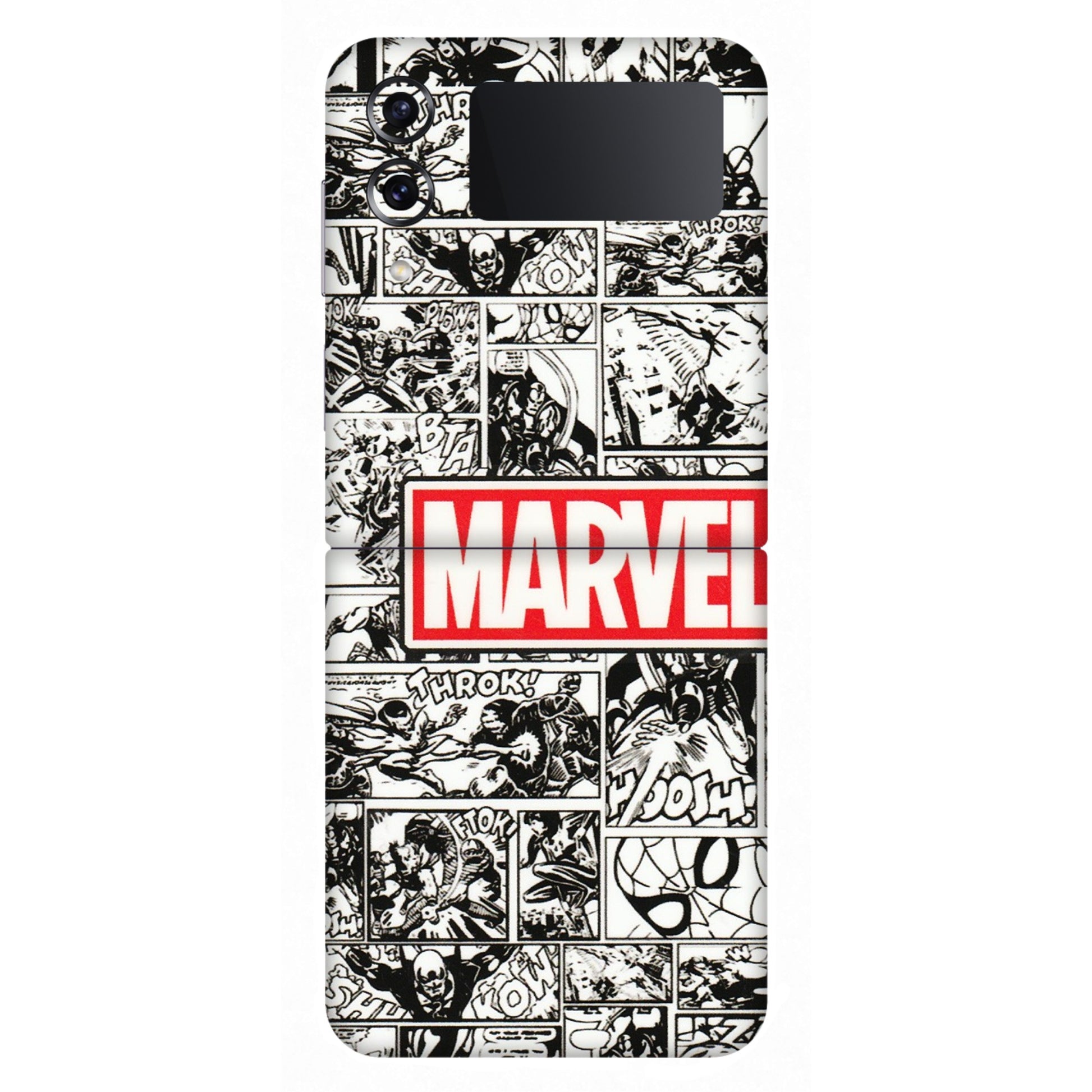 Samsung M/F/Note/Flip and C Phone Skins (All Models) - Marvel Comic - 3D Embossed Finish (L-171) Samsung Galaxy Z Flip 4