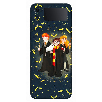 Samsung M/F/Note/Flip and C Phone Skins (All Models) - Harry Potter - 3D Embossed Finish (L-183) Samsung Galaxy Z Flip 4