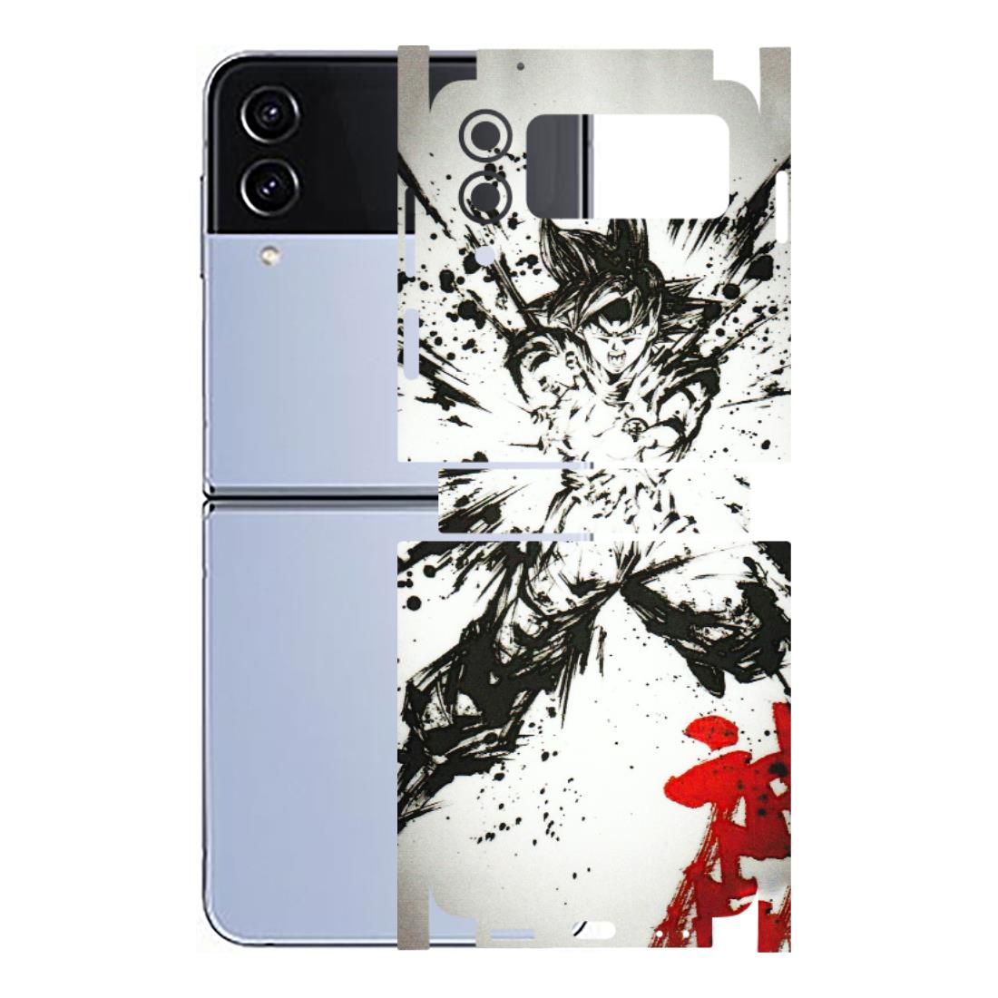 Samsung M/F/Note/Flip and C Phone Skins (All Models) - DBZ - 3D Embossed Finish (L-206) Samsung Galaxy Z Flip 4