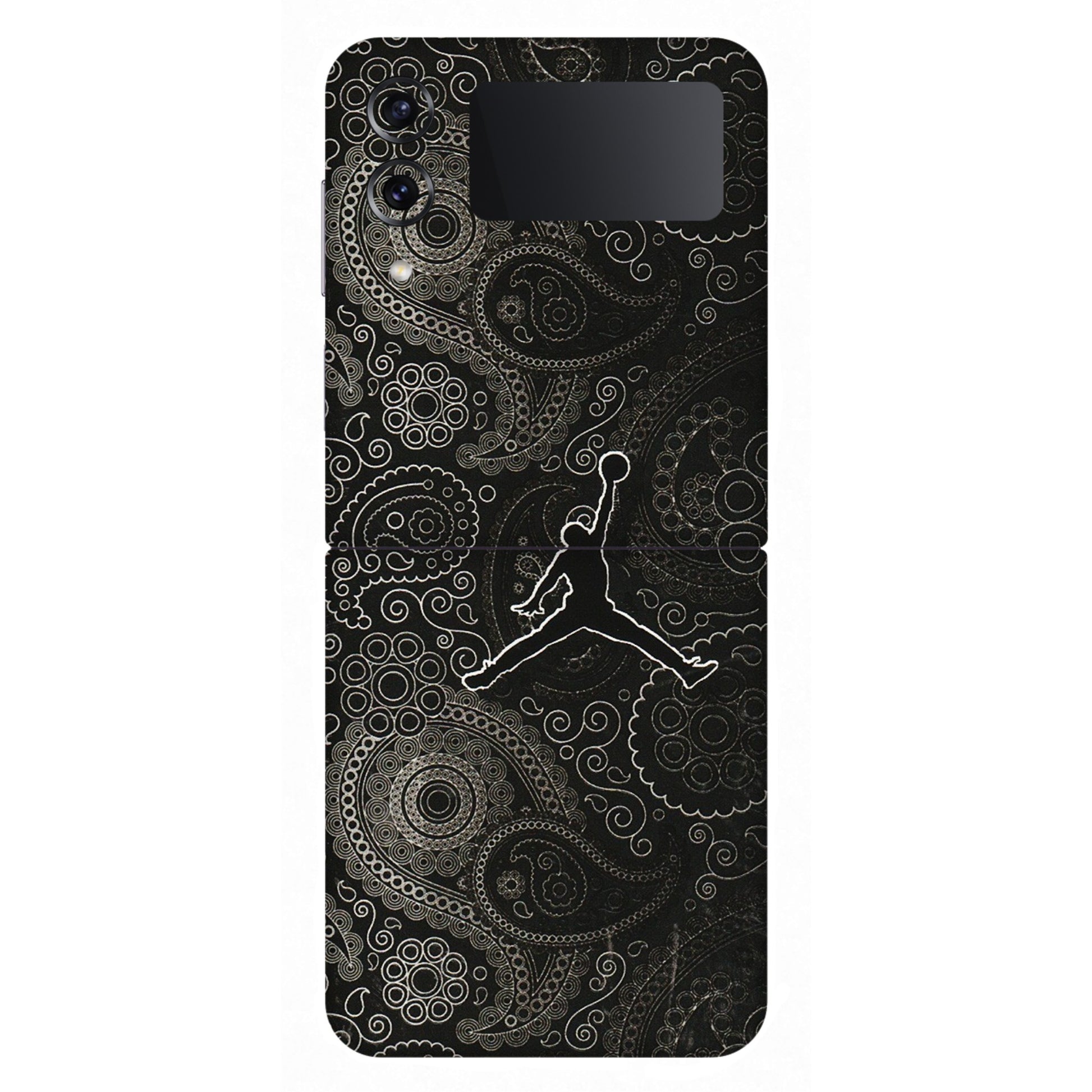 Samsung M/F/Note/Flip and C Phone Skins (All Models) - Basketball Player Artwork - 3D Embossed Finish (L-215) Samsung Galaxy Z Flip 4