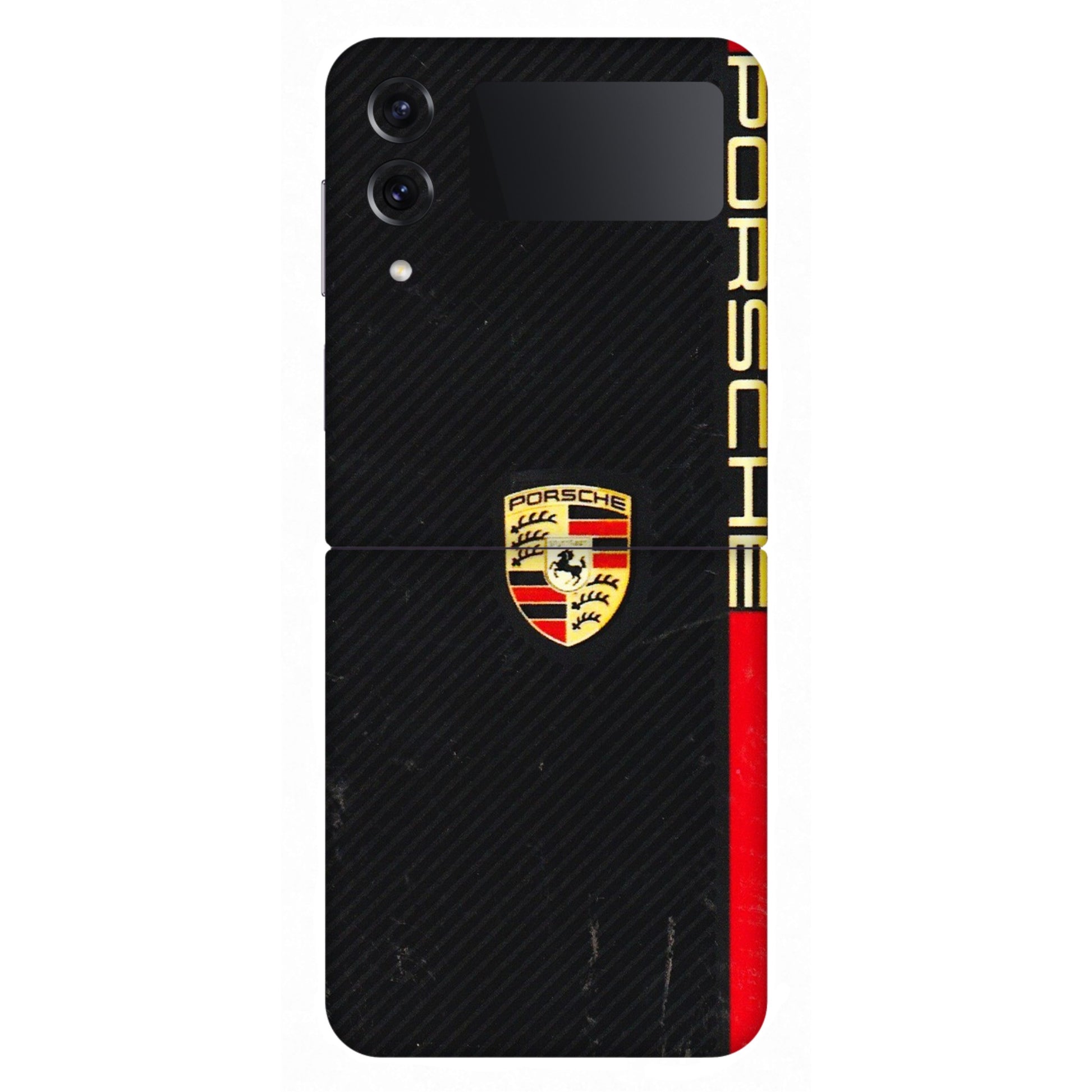 Samsung M/F/Note/Flip and C Phone Skins (All Models) - Premium Porsche - 3D Embossed Finish (L-225) Samsung Galaxy Z Flip 4