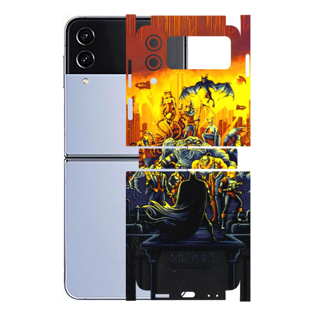 Samsung M/F/Note/Flip and C Phone Skins (All Models) - Games Doodles - 3D Embossed Finish (L-24) Samsung Galaxy Z Flip 4
