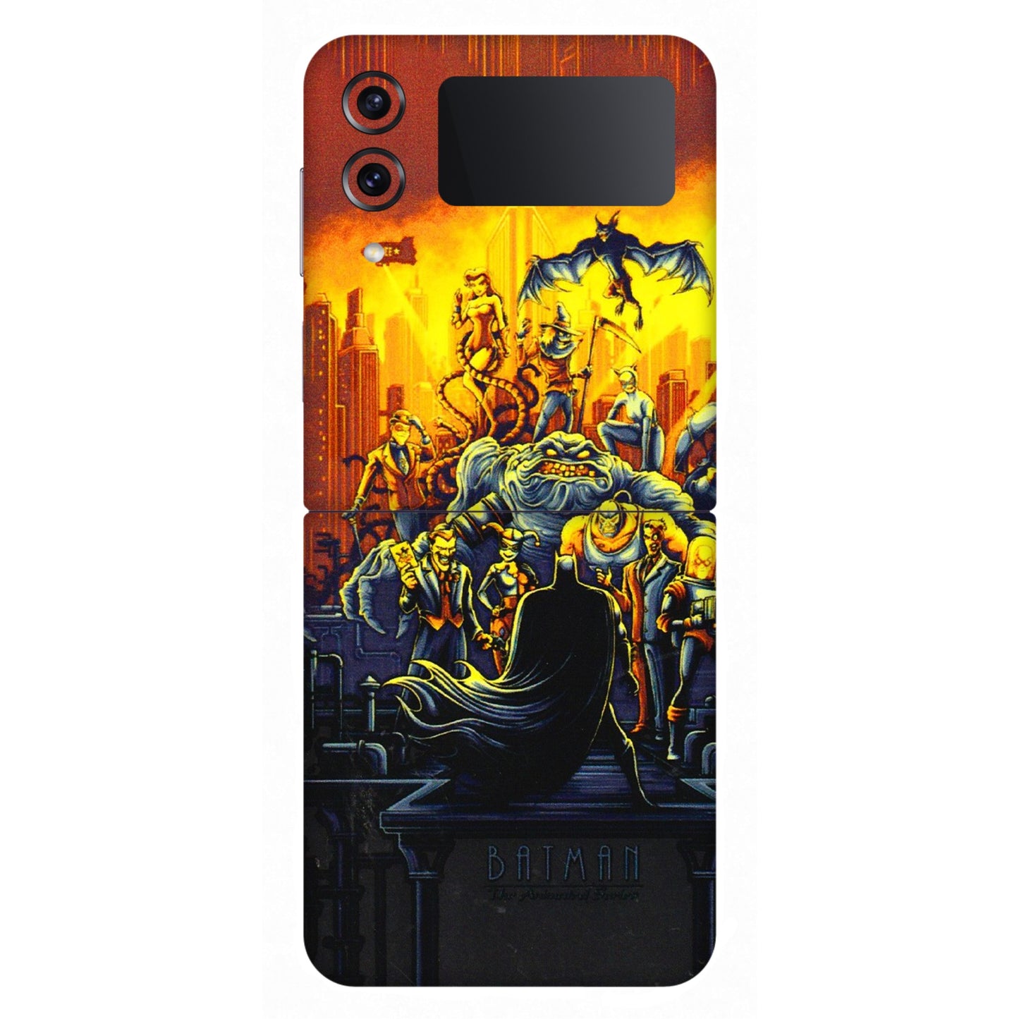 Samsung M/F/Note/Flip and C Phone Skins (All Models) - Games Doodles - 3D Embossed Finish (L-24) Samsung Galaxy Z Flip 4