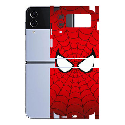 Samsung M/F/Note/Flip and C Phone Skins (All Models) - Spidey Eyes - 3D Embossed Finish (L-257) Samsung Galaxy Z Flip 4