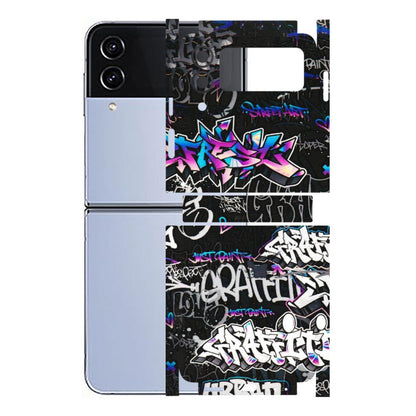 Samsung M/F/Note/Flip and C Phone Skins (All Models) - Graffiti Killer - 3D Embossed Finish (L-274) Samsung Galaxy Z Flip 4