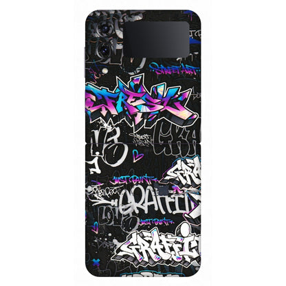 Samsung M/F/Note/Flip and C Phone Skins (All Models) - Graffiti Killer - 3D Embossed Finish (L-274) Samsung Galaxy Z Flip 4