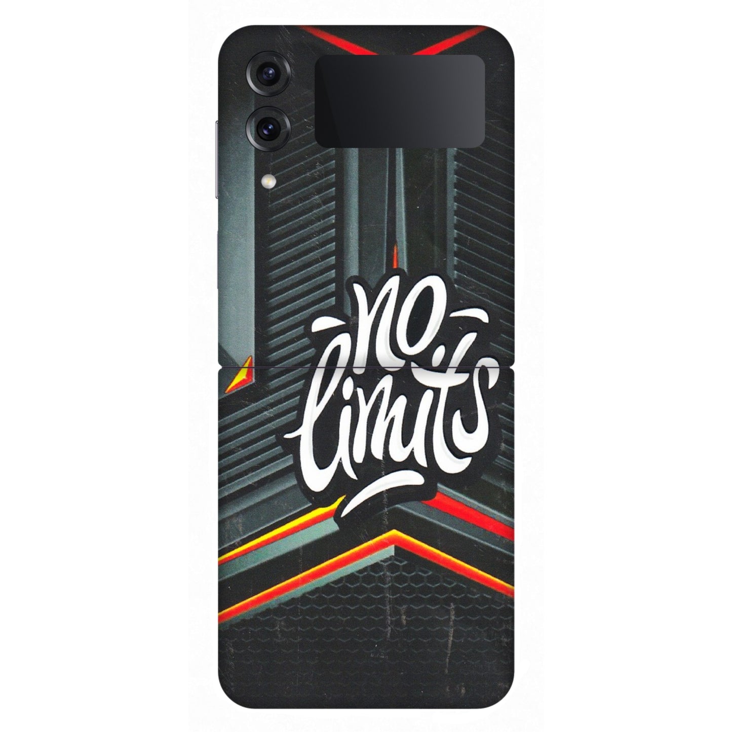 Samsung M/F/Note/Flip and C Phone Skins (All Models) - No Limits - 3D Embossed Finish (L-286) Samsung Galaxy Z Flip 4