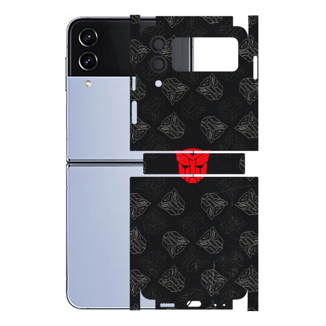 Samsung M/F/Note/Flip and C Phone Skins (All Models) - Transformers Devastation - 3D Embossed Finish (L-301) Samsung Galaxy Z Flip 4