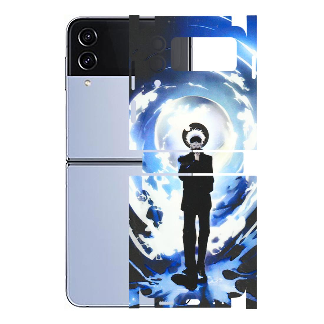 Samsung M/F/Note/Flip and C Phone Skins (All Models) - Jujustu Kaisen Anime Manga - 3D Embossed Finish (L-317) Samsung Galaxy Z Flip 4
