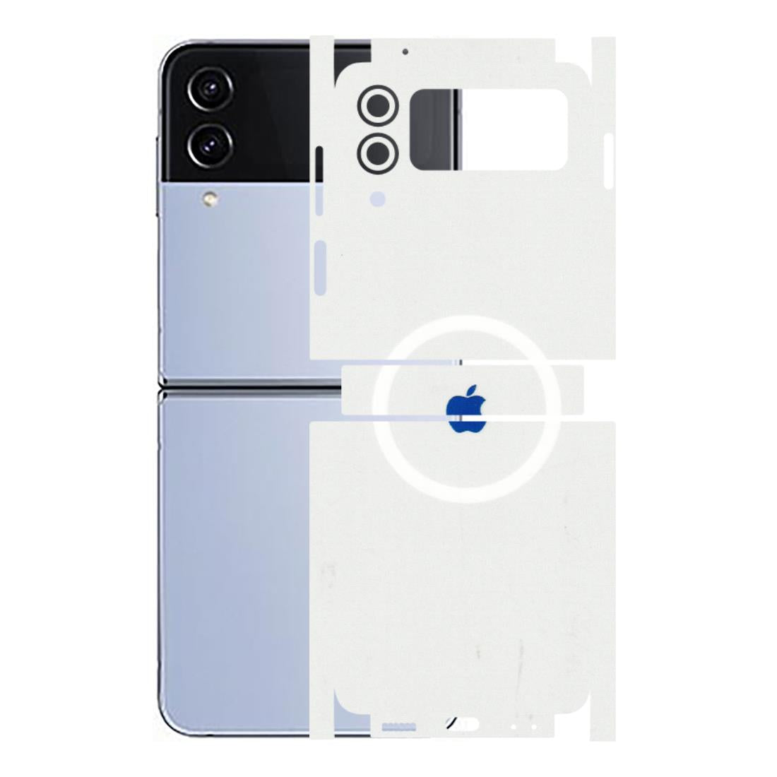 Samsung M/F/Note/Flip and C Phone Skins (All Models) - iPhone Magsafe Logo - 3D Embossed Finish (L-320) Samsung Galaxy Z Flip 4