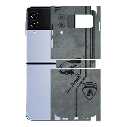 Samsung M/F/Note/Flip and C Phone Skins (All Models) - New Lamborgini Aventador - 3D Embossed Finish (L-321) Samsung Galaxy Z Flip 4