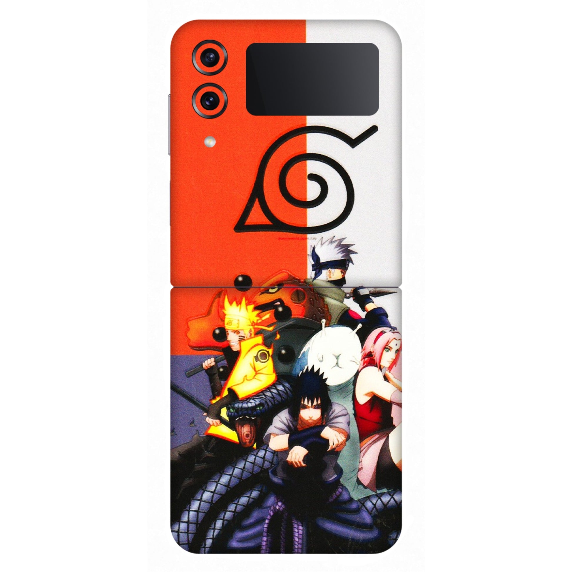 Samsung M/F/Note/Flip and C Phone Skins (All Models) - Naruto Final Fight - 3D Embossed Finish (L-33) Samsung Galaxy Z Flip 4
