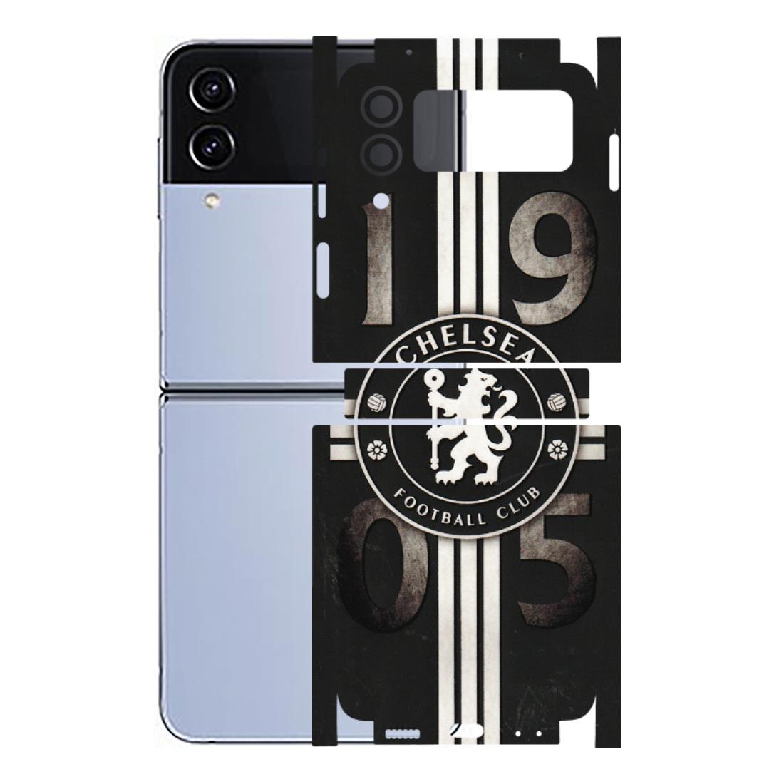 Samsung M/F/Note/Flip and C Phone Skins (All Models) - Chelsea Fan Club - 3D Embossed Finish (L-36) Samsung Galaxy Z Flip 4