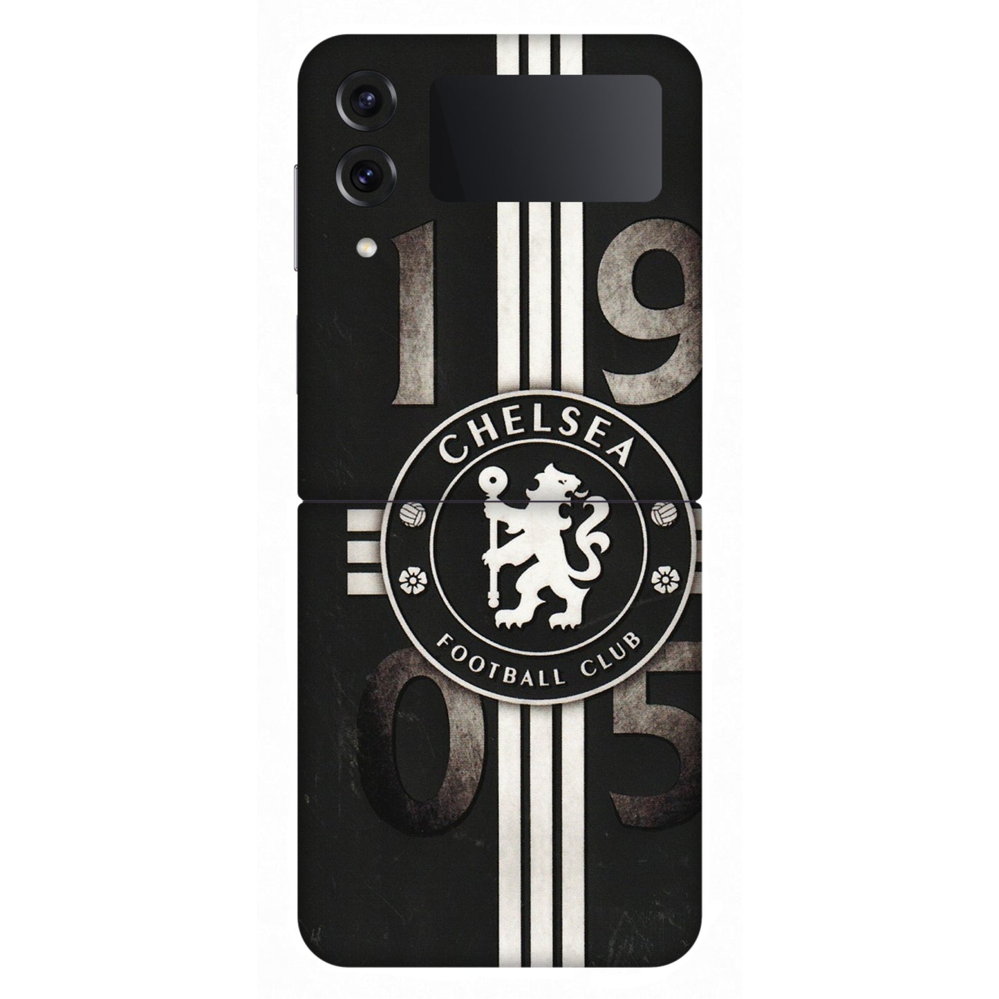 Samsung M/F/Note/Flip and C Phone Skins (All Models) - Chelsea Fan Club - 3D Embossed Finish (L-36) Samsung Galaxy Z Flip 4