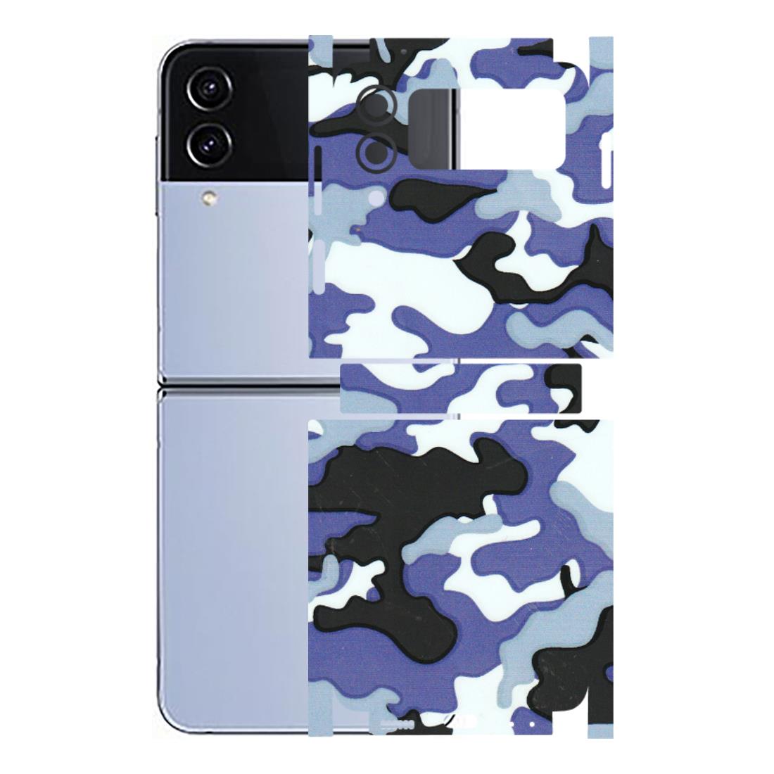 Samsung M/F/Note/Flip and C Phone Skins (All Models) - Powerfull Military Camoflauge - 3D Embossed Finish (L-49) Samsung Galaxy Z Flip 4