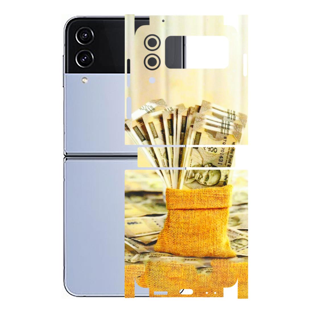Samsung M/F/Note/Flip and C Phone Skins (All Models) - Show Me The Money - 3D Embossed Finish (L-52) Samsung Galaxy Z Flip 4