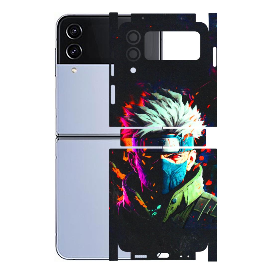 Samsung M/F/Note/Flip and C Phone Skins (All Models) - Anime Cool Character - 3D Embossed Finish (L-59) Samsung Galaxy Z Flip 4