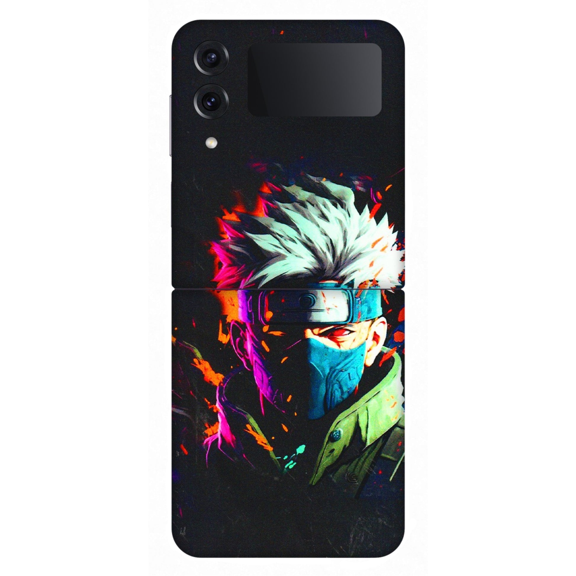 Samsung M/F/Note/Flip and C Phone Skins (All Models) - Anime Cool Character - 3D Embossed Finish (L-59) Samsung Galaxy Z Flip 4