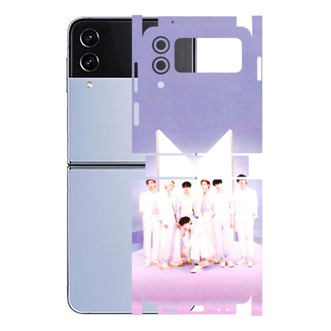 Samsung M/F/Note/Flip and C Phone Skins (All Models) - BTS - 3D Embossed Finish (L-94) Samsung Galaxy Z Flip 4