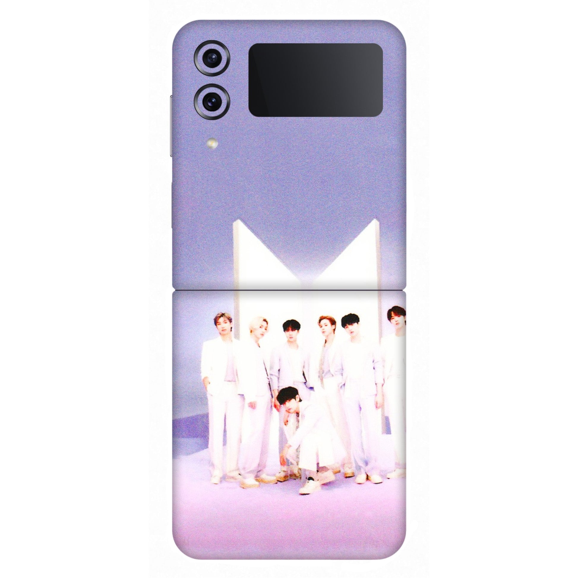 Samsung M/F/Note/Flip and C Phone Skins (All Models) - BTS - 3D Embossed Finish (L-94) Samsung Galaxy Z Flip 4