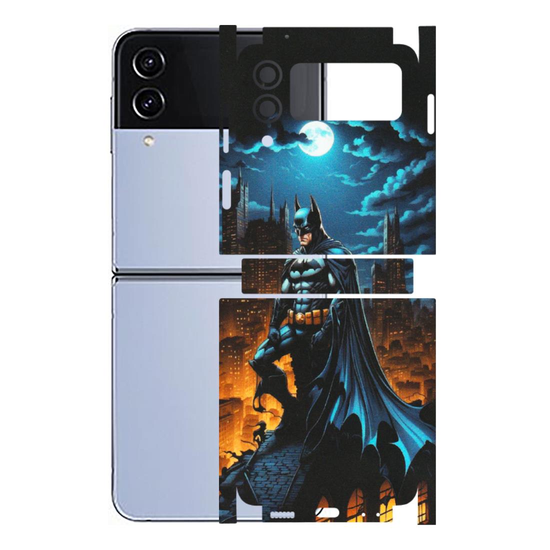 Samsung M/F/Note/Flip and C Phone Skins (All Models) - Batman Arkham City - Matte Finish (M-01) Samsung Galaxy Z Flip 4