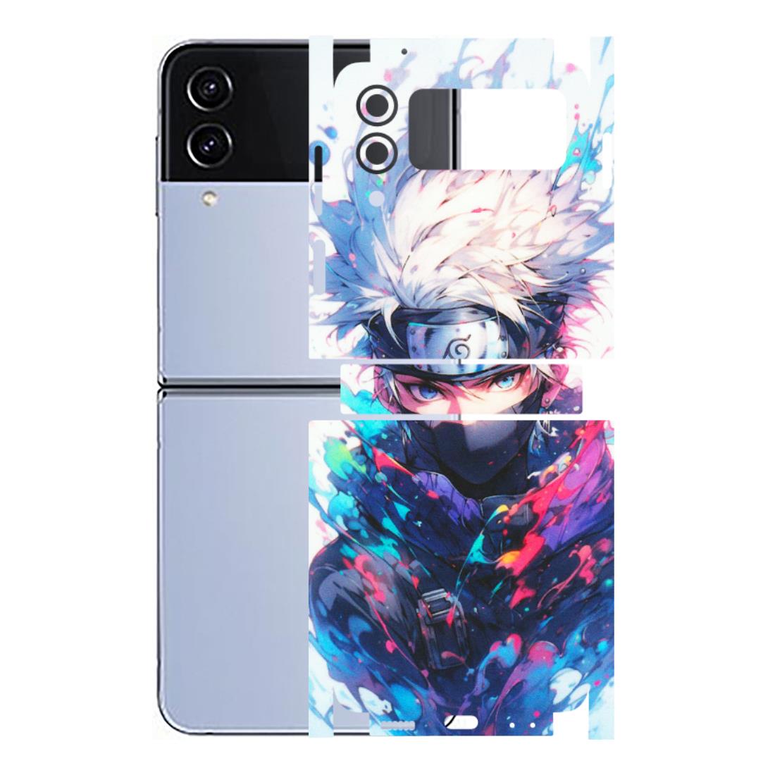 Samsung M/F/Note/Flip and C Phone Skins (All Models) - Naruto Face Mask - Matte Finish (M-03) Samsung Galaxy Z Flip 4