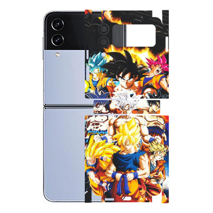 Samsung M/F/Note/Flip and C Phone Skins (All Models) - Ultimate Dragon Ball Z - Matte Finish (M-100) Samsung Galaxy Z Flip 4