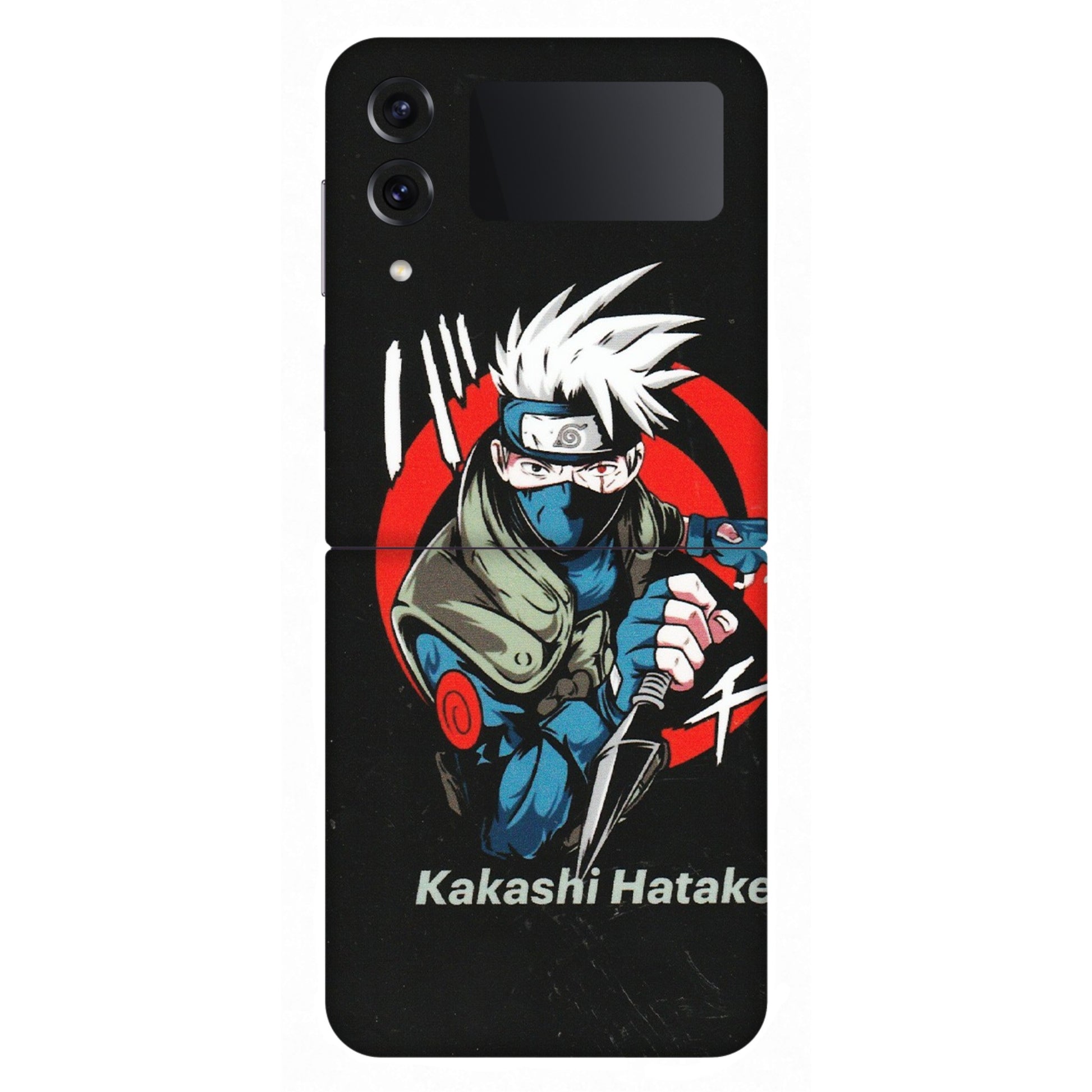 Samsung M/F/Note/Flip and C Phone Skins (All Models) - Naruto Kakashi Hatake Killer - Matte Finish (M-114) Samsung Galaxy Z Flip 4