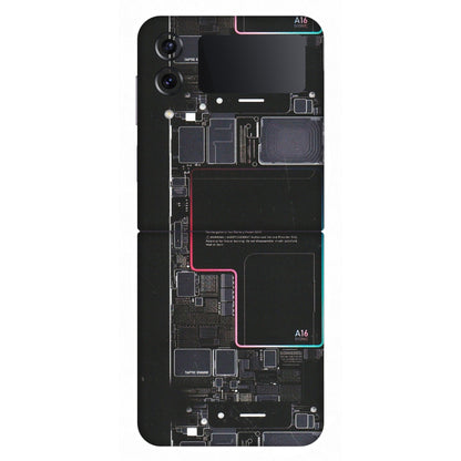 Samsung M/F/Note/Flip and C Phone Skins (All Models) - Motherboard Circuit Layout - Matte Finish (M-117) Samsung Galaxy Z Flip 4