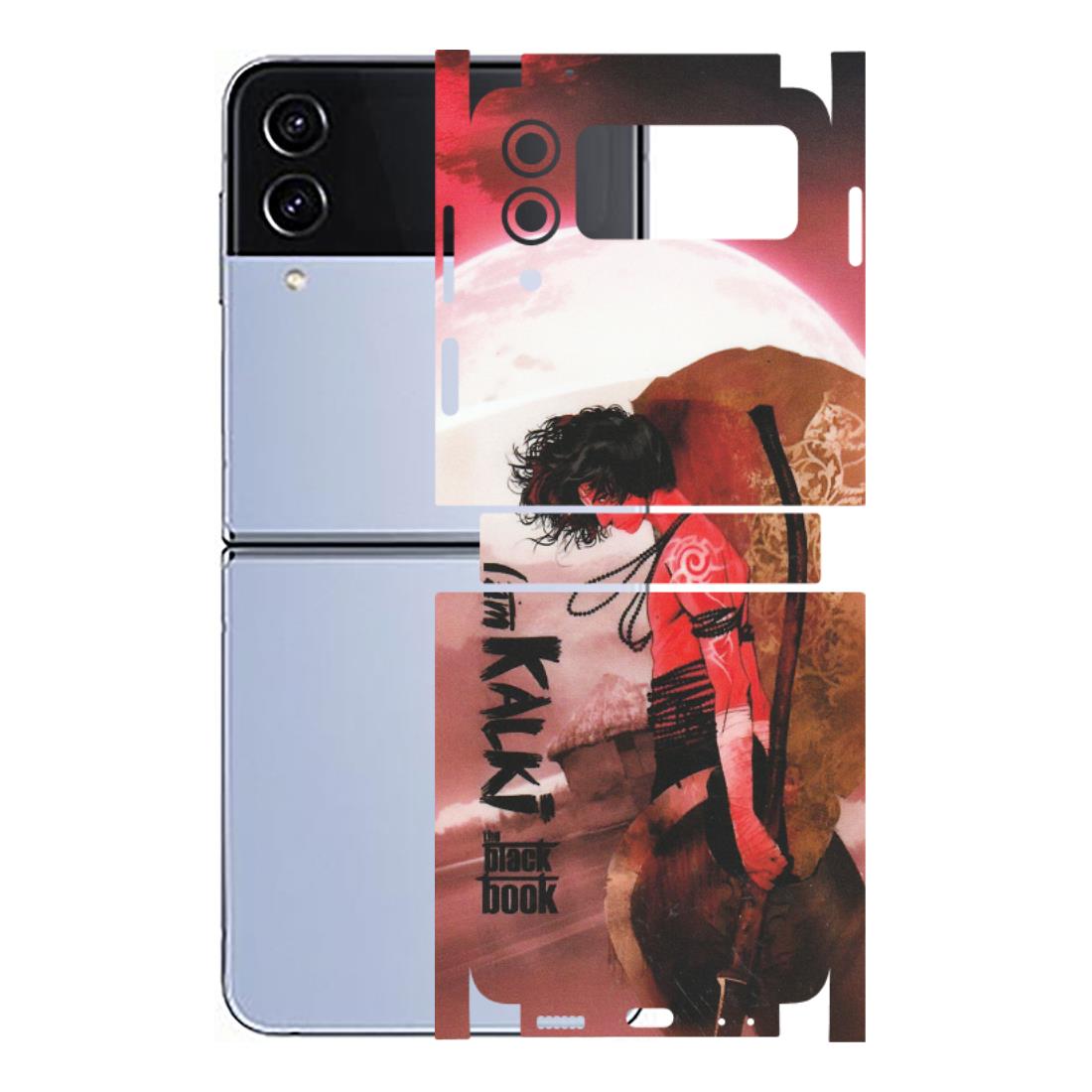 Samsung M/F/Note/Flip and C Phone Skins (All Models) - The Black Book Kalia Anime - Matte Finish (M-129) Samsung Galaxy Z Flip 4