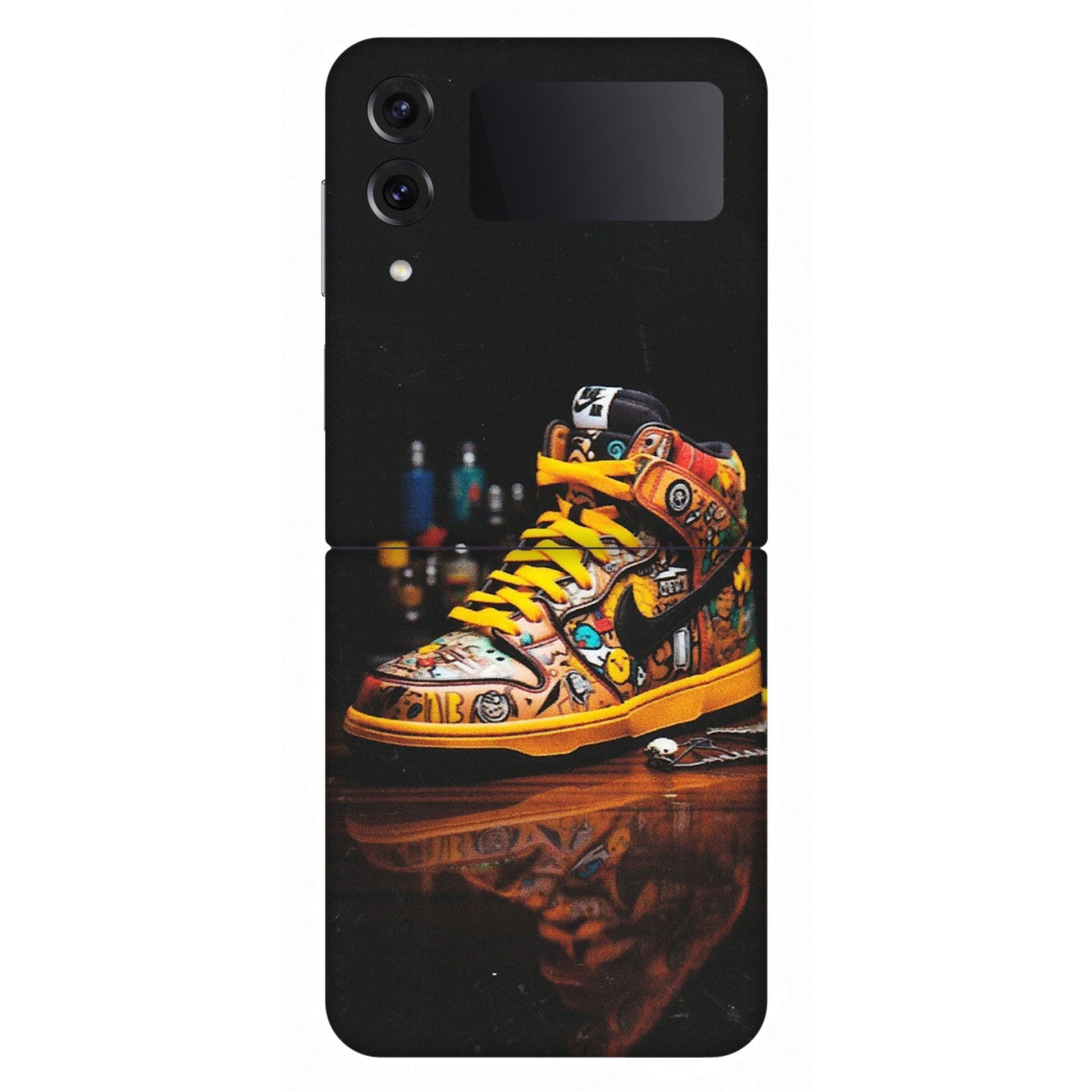 Samsung M/F/Note/Flip and C Phone Skins (All Models) - Nike Air Jordan Lover - Matte Finish (M-137) Samsung Galaxy Z Flip 4