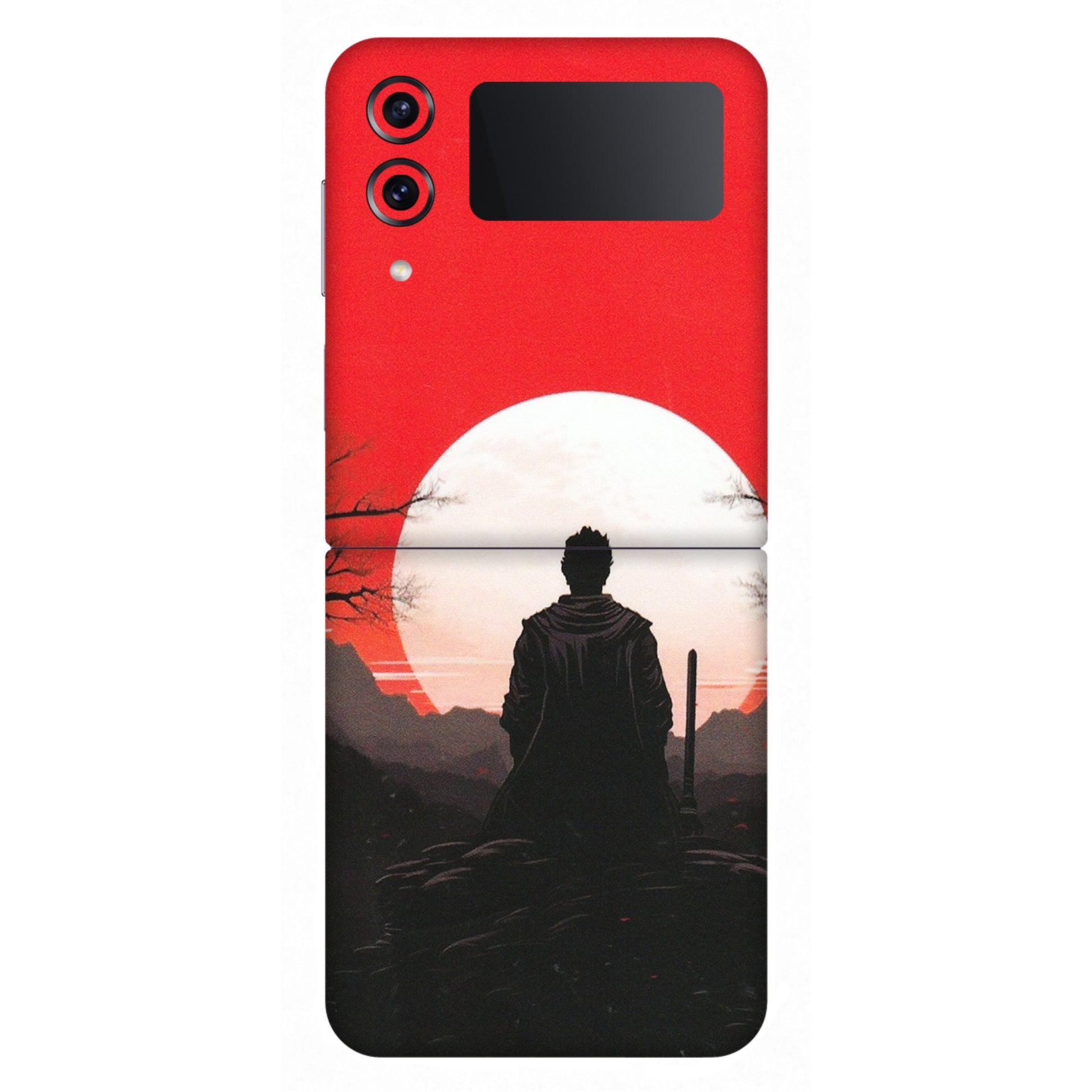 Samsung M/F/Note/Flip and C Phone Skins (All Models) - Samurai Anime - Matte Finish (M-141) Samsung Galaxy Z Flip 4